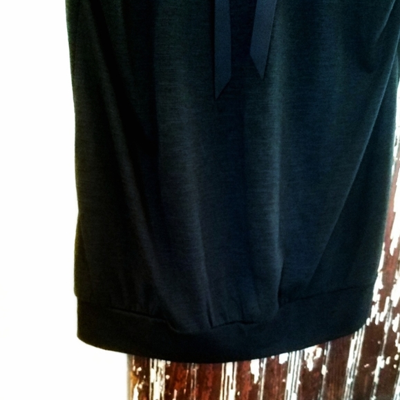 Self Esteem Ruffle Bow Top Black Size L - Picture 3 of 9